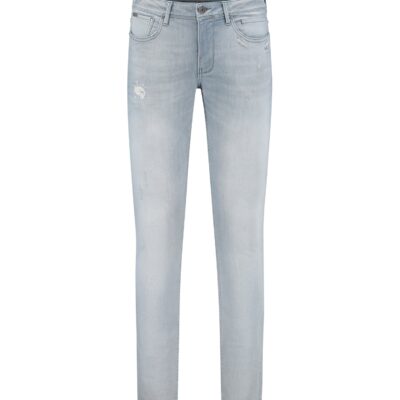 Purewhite The Jone Skinny Fit Jeans Blue Grey Denim