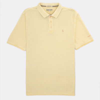 Colours & Sons Polo-Shirt Piqué Geel