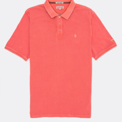 Colours & Sons Polo-Shirt Piqué zalm