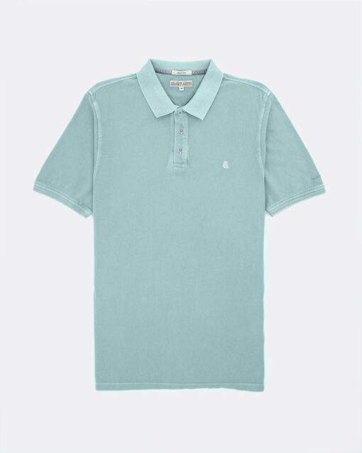 Colours & Sons Polo-Shirt Piqué Turquoise
