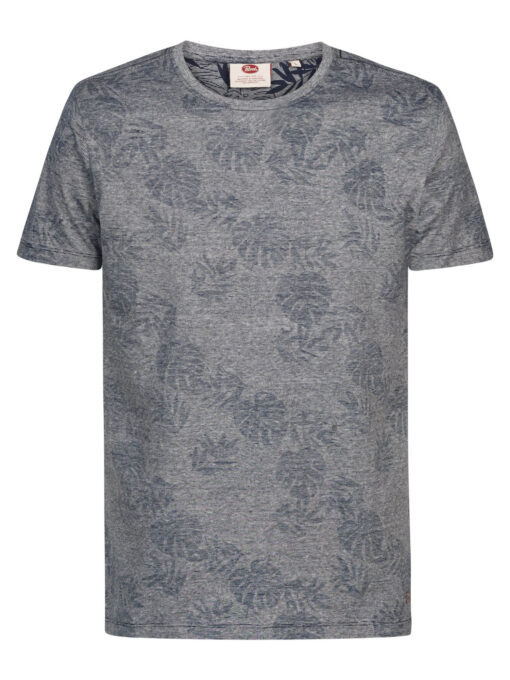 PETROL INDUSTRIES BOTANICAL T-SHIRT MIDNIGHT NAVY