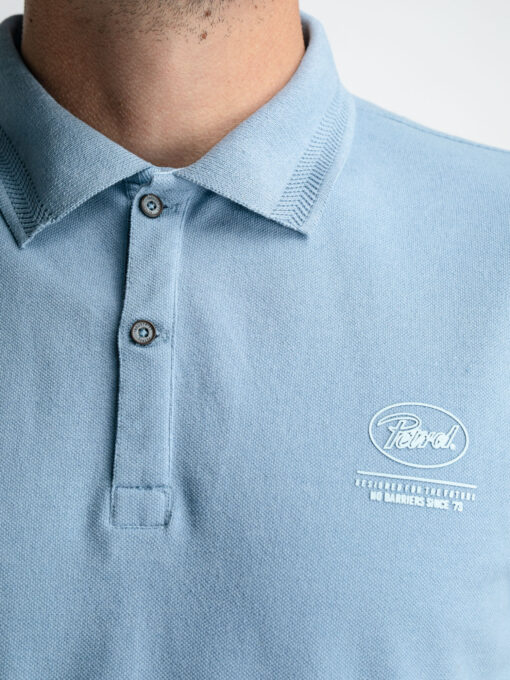 PETROL INDUSTRIES KLASSIEKE POLO DUSTY BLUE