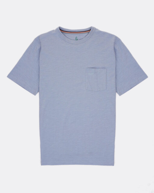 Colours & Sons Basic T-Shirt Pocket Sky