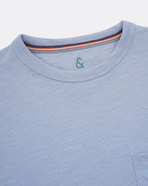 Colours & Sons Basic T-Shirt Pocket Sky