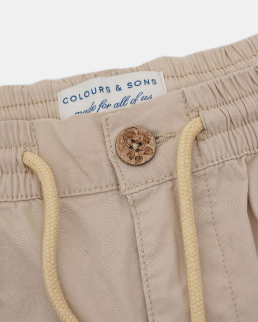 Colours & Sons Basic Shorts Licht Beige