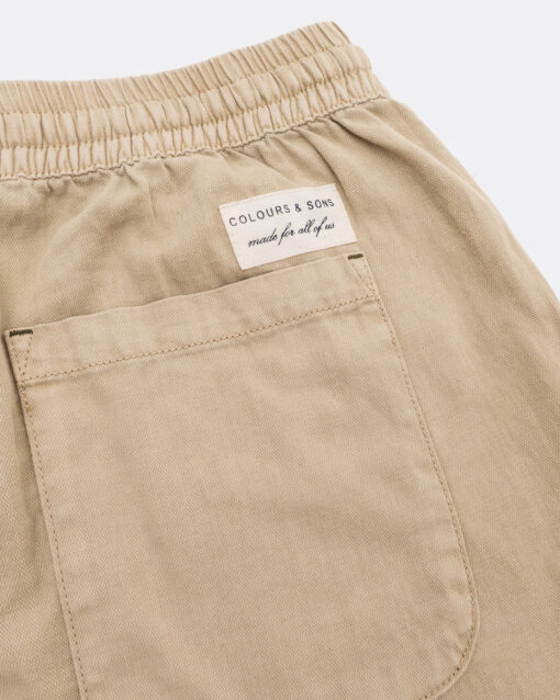 Colours & Sons Shorts Linnen Blend Beige