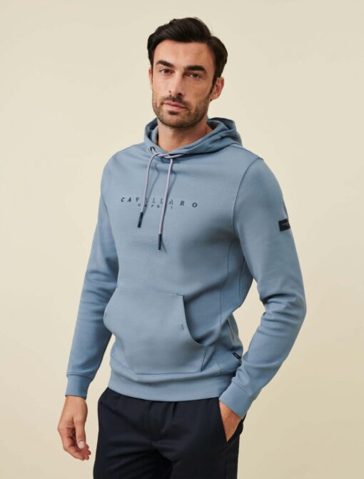 CAVALLARO NAPOLI LEZZERO HOODIE BLAUW