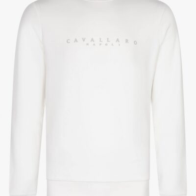 CAVALLARO NAPOLI LECCONE SWEATER OFF WHITE