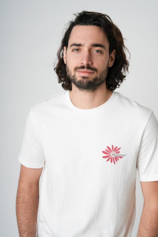 Kultivate Tshirt Flower blanc de blanc