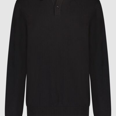 CIRCLE OF TRUST HARVEY POLO JET BLACK