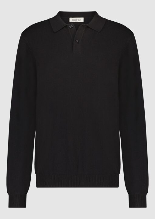 CIRCLE OF TRUST HARVEY POLO JET BLACK