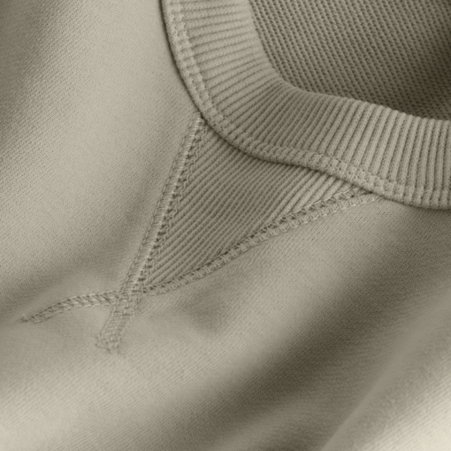 Calvin Klein Monogram Sweatshirt Met Embleem Plaza Taupe 