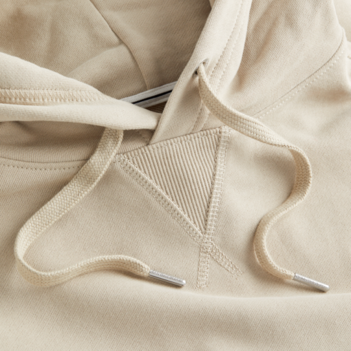 Calvin Klein Hoodie Van Badstofkatoen Met Embleem Plaza Taupe