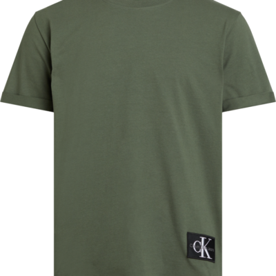 Calvin Klein T-Shirt Van Katoen Met Embleem Thyme