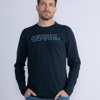 PETROL INDUSTRIES LOGO T-SHIRT WAHPETON MIDNIGHT NAVY