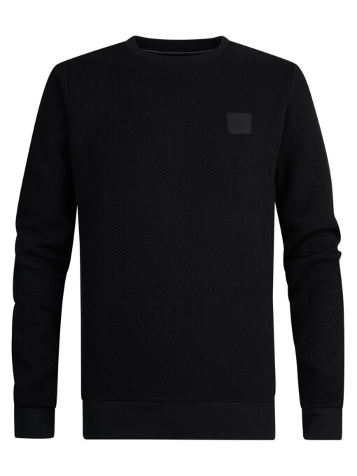 PETROL INDUSTRIES GERIBDE SWEATER VIRGINIA DARK BLACK