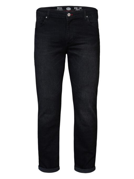 PETROL INDUSTRIES RUSSEL REGULAR TAPERED FIT JEANS BLACK STONE