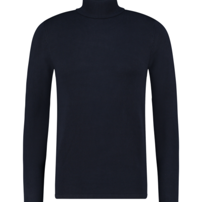 PUREWHITE ESSENTIAL KNIT TURTLENECK NAVY