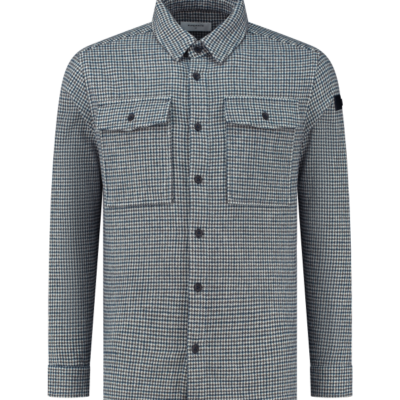 PUREWHITE MODERN HERITAGE CHECKED OVERSHIRT ANTRA