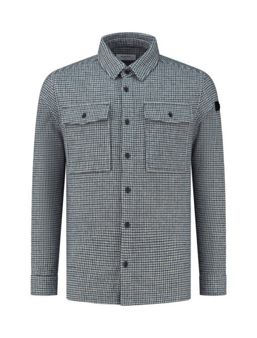 PUREWHITE MODERN HERITAGE CHECKED OVERSHIRT ANTRA