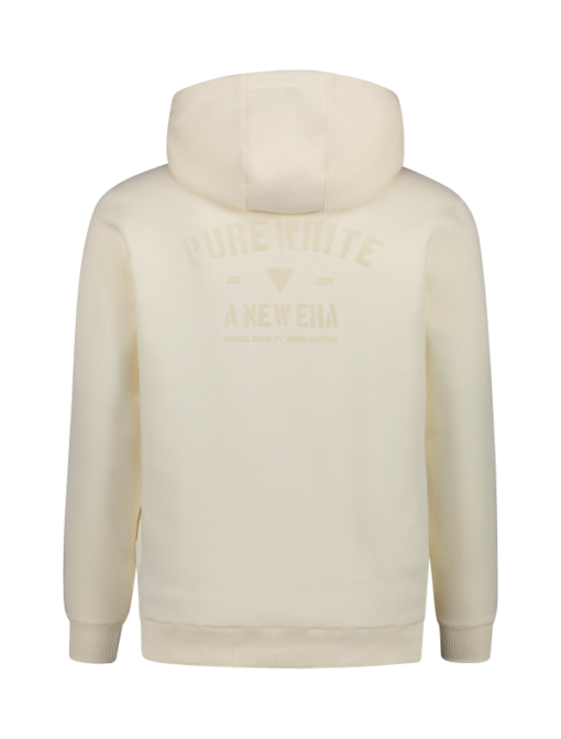 PUREWHITE A NEW ERA GRAPHIC HOODIE ECRU