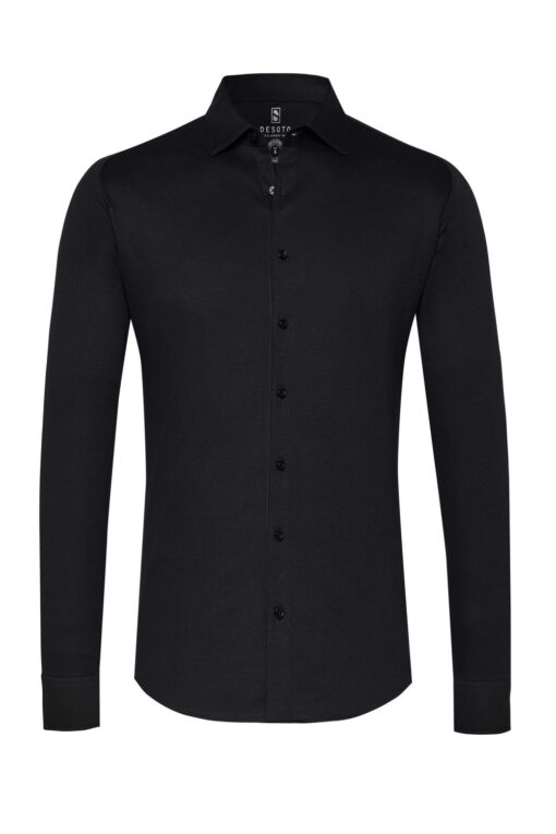 Desoto Jersey shirt Kent black PIQUÉ OPTICS