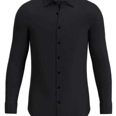 Desoto Jerseyhemd Kent black waves ALLOVER PRINT