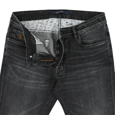 ATELIER NOTERMAN Donkergrijze jeans