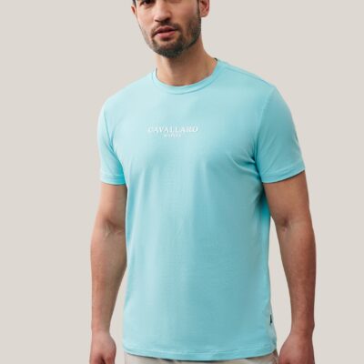 Cavallaro Napoli MANDRIO T-SHIRT AQUA