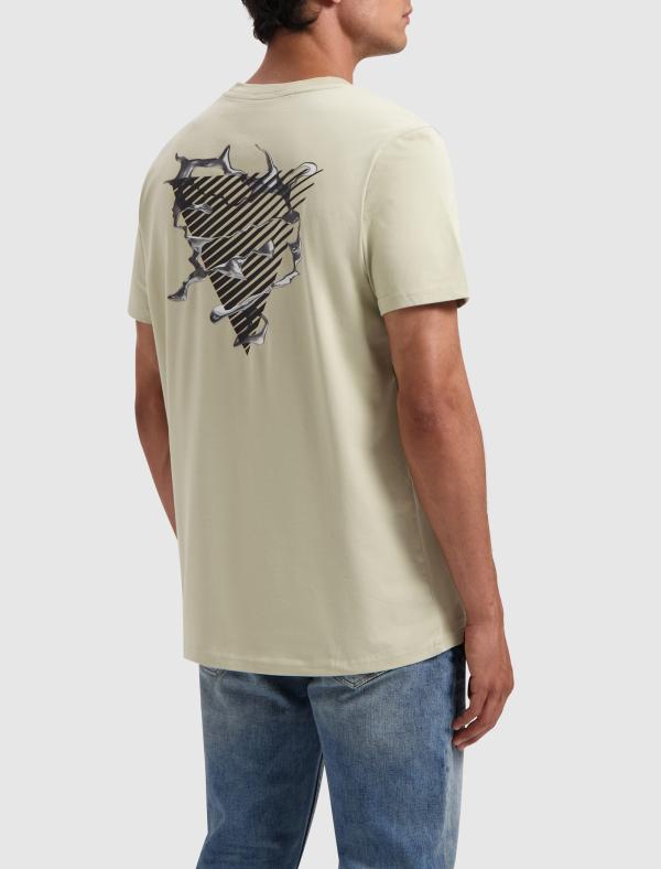 Pure Path Regular fit T-shirt Crewneck SS Light Army