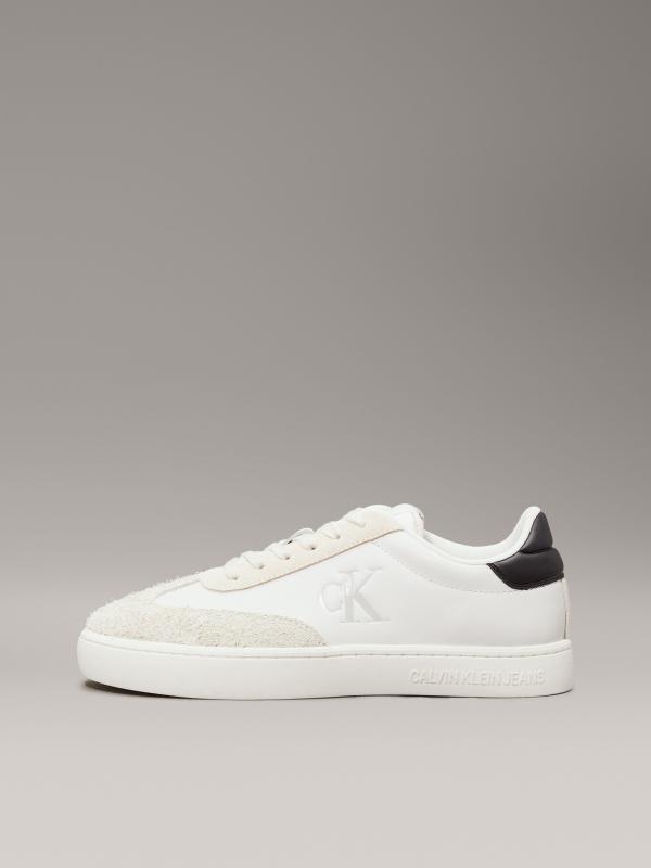 CK classic cup low laceup B White/ Creamy White/ CK Black - Afbeelding 2