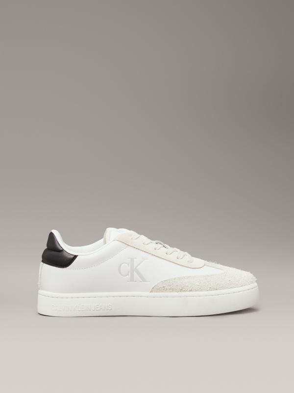 CK classic cup low laceup B White/ Creamy White/ CK Black - Afbeelding 3