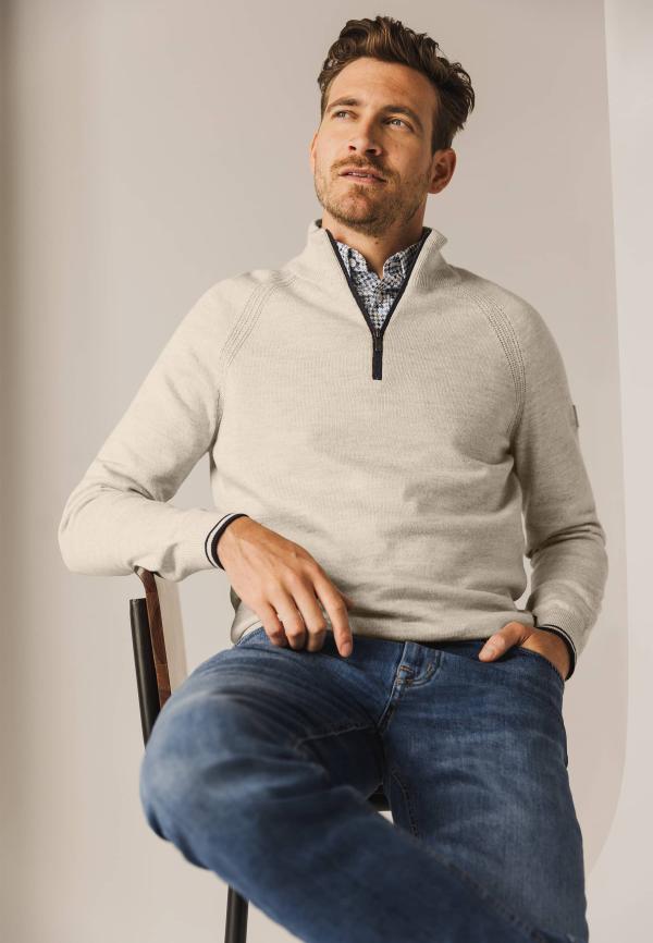 State Of Art Pullover sportzip plain Kit Uni