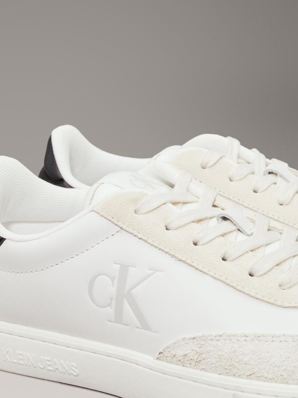 CK classic cup low laceup B White/ Creamy White/ CK Black - Afbeelding 4