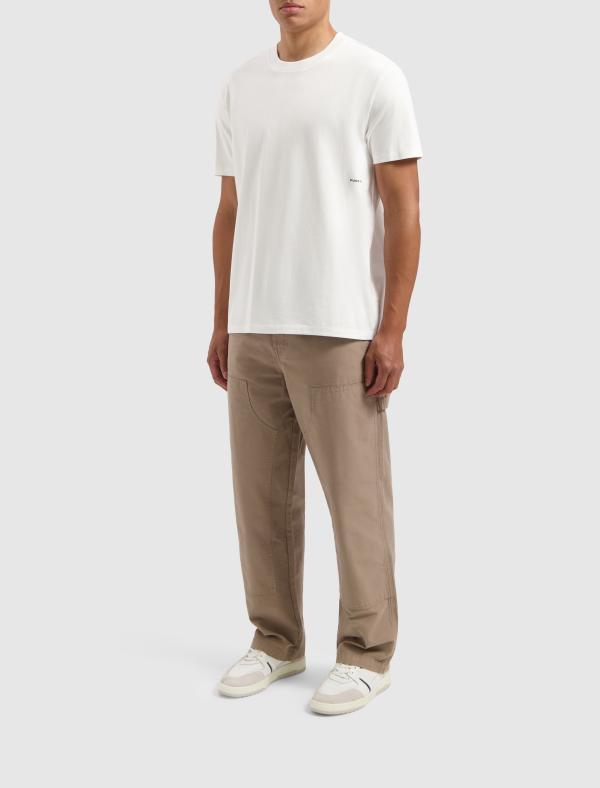 Pure Path Loose fit T-shirt Crewneck SS Off White - Afbeelding 2