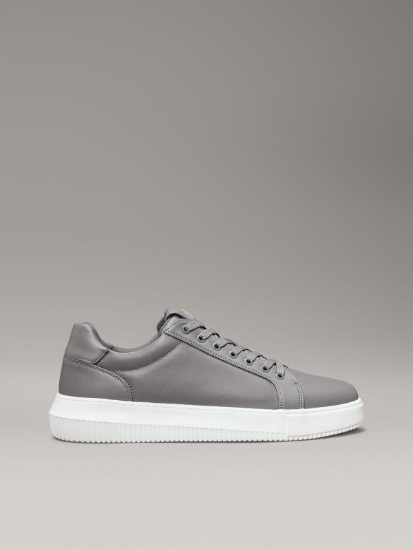 CK CHUNKY CUPSOLE CLEAN LOW Charcoal Grey/ Bright White - Afbeelding 3