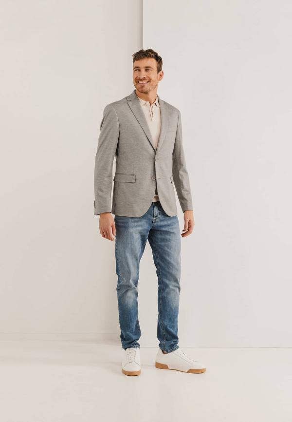 State Of Art Blazer plain half lining Beige/Kit - Afbeelding 2