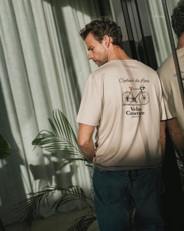 Cycleur de Luxe T-Shirt SS Retro Couture Brown
