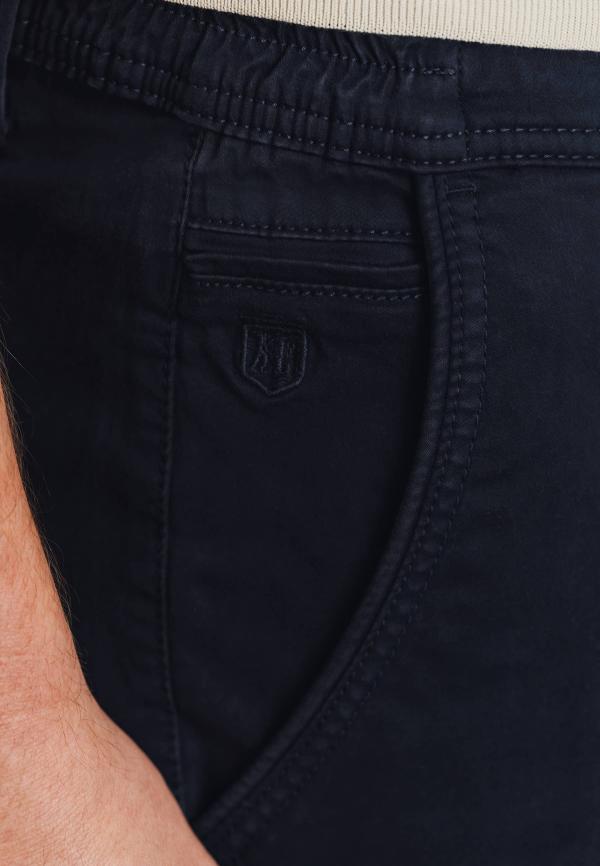 State of Art Chinoshort van katoen-stretch Donkerblauw - Afbeelding 3
