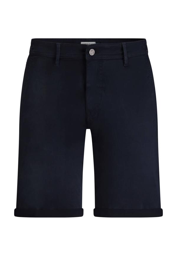 State of Art Chinoshort van katoen-stretch Donkerblauw - Afbeelding 6