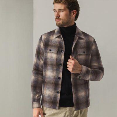 State Of Art Overshirt Long Sleeve Checked