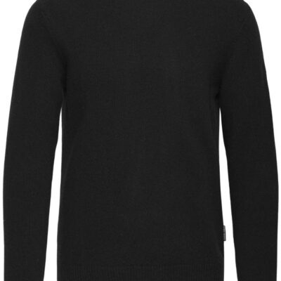 Casual Friday CF Karl Lambswool CrewNeck Anthracite Black