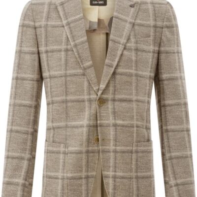 Club of Gents Carter-J SV Colbert Geruit Zand/Beige