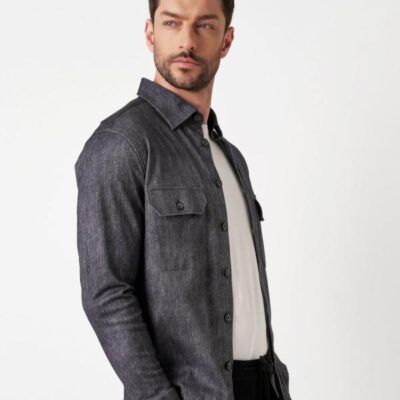 Desoto Overshirt Kent Navy Denim