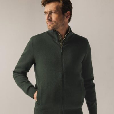 State Of Art Cardigan Plain Mosgroen