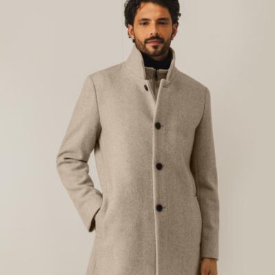 State Of Art Jacket Plain Sepia Uni