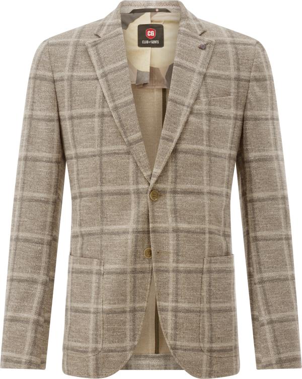 Club of Gents Carter-J SV Colbert Geruit Zand/Beige