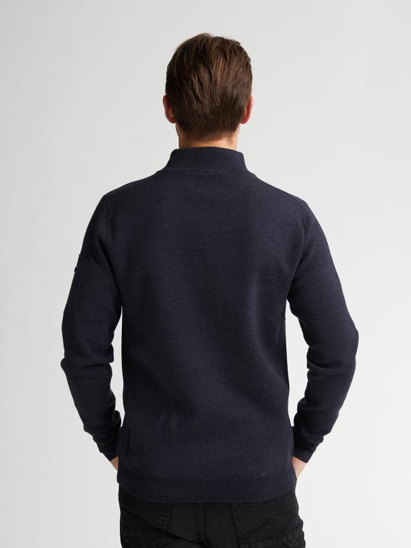 Petrol Industries Knitwear Collar Royal Navy - Afbeelding 2