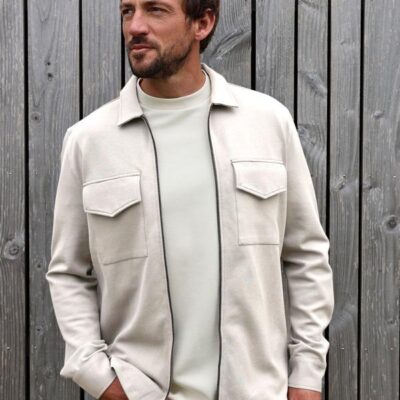 Kultivate ST Luxury Zip Bone White