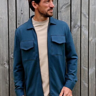 Kultivate ST Luxury Zip Majolica Blue